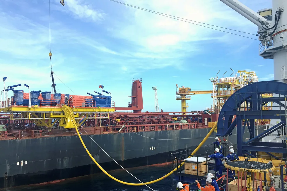 Offshore work: the installation of an ESP on the MaMPU-1 FPSO