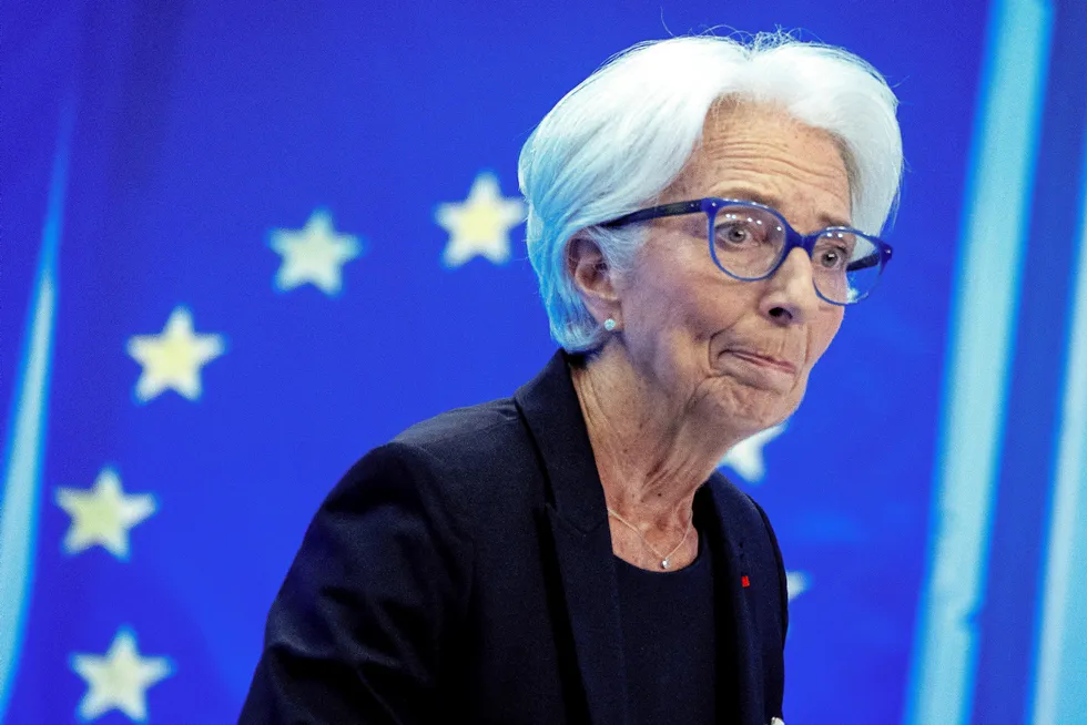 «Hva som bestemmes i september er ikke hugget i sten», sa ECB-sjef Christine Lagarde da en journalist i forrige uke spurte om ECB vurderte en ny heving, pause eller rentetopp på neste møte.