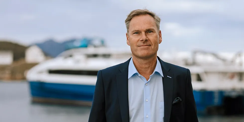 Per Martin Olsen er banksjef for havnæringer i SpareBank 1 Nord-Norge.