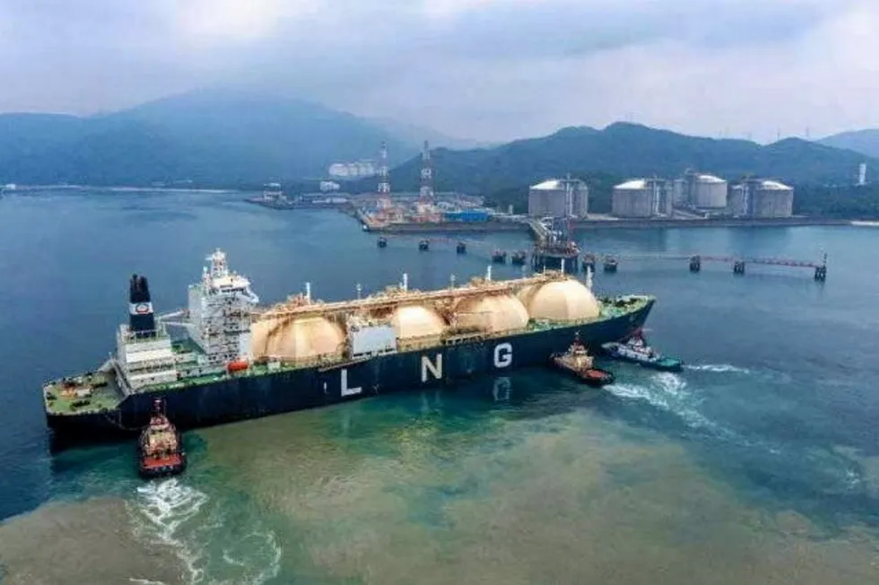 Yuan-denominated: TotalEnergies' 65,000-tonne LNG cargo arrived in China on 15 May 2023.