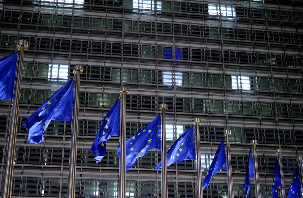 EU-domstolen sa nylig nei til kravet fra minoritetskreditorer om at den europeiske sentralbanken skulle dekke tapet restruktureringen av greske statsobligasjoner hadde påført dem. Her Berlaymont-bygningen i Brussel.