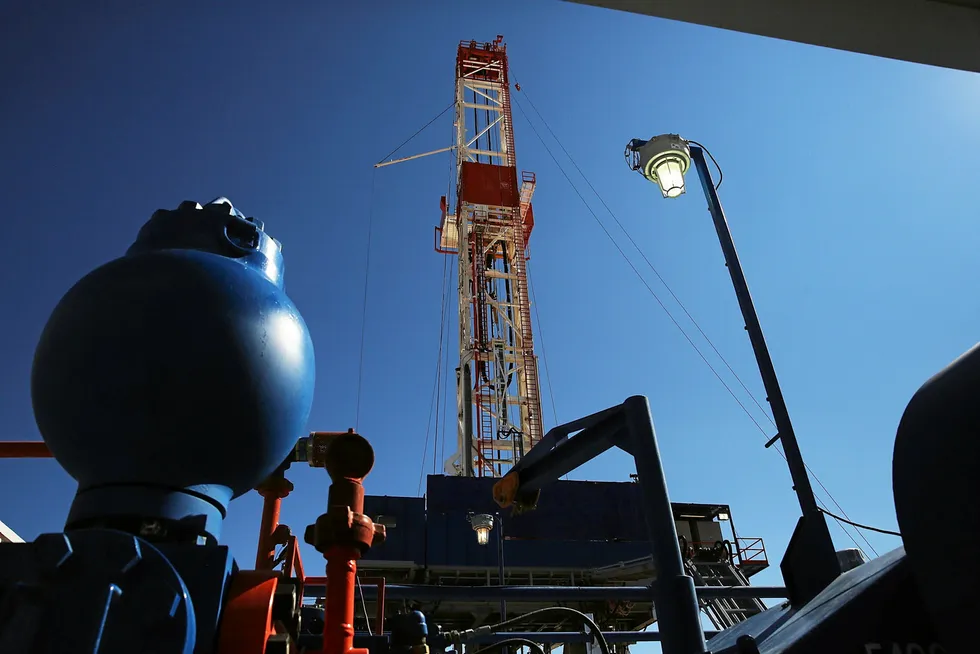 RIG COUNT UP: US drillers put eight rigs to work this week