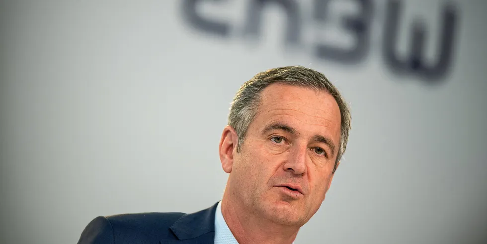 Frank Mastieux, chief executive of EnBW.