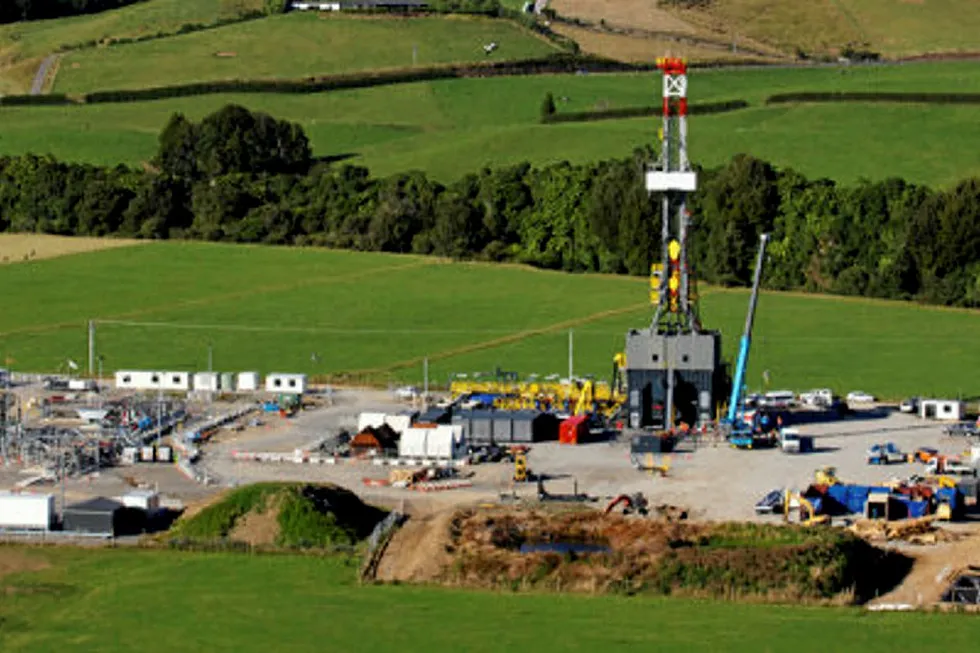 Todd Energy operations: with the Big Ben rig in the Taranaki basin