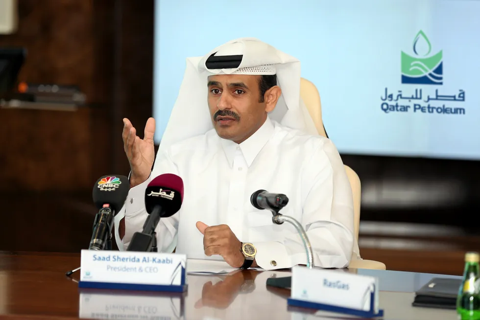 Fresh delays: QatarEnergy chief executive Saad Sherida al-Kaabi