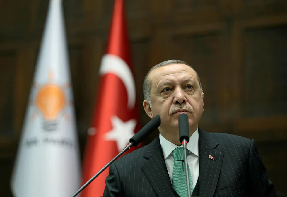 Warning: Turkish President Tayyip Erdogan