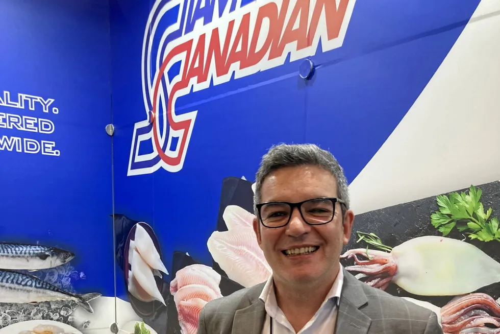Despite recent setbacks Siam Canadian General Manager for South America Mathieu Bourdeaux has been in Brazil looking to stoke up new hake orders.