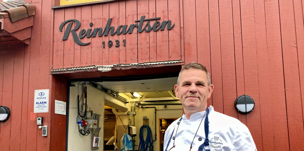 Daglig leder Reidar Fredriksen ved Reinhartsen på Fiskebrygga i Kristiansand håper på gode torskefangster på snurrevad fra Flekkefjord, men det blir ikke noe derfra i år.