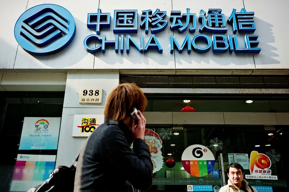 Det norske selskapet Abax har fått storkontrakt med China Mobile. Foto: Philippe Lopez/AFP/NTB Scanpix