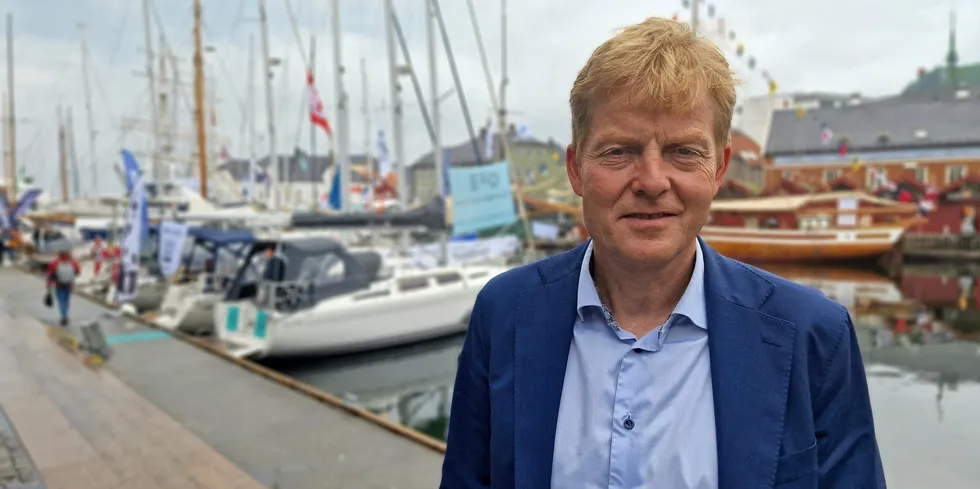 Pål Lønseth er sjef i Økokrim, og snakket tirsdag om fiskerikriminalitet og deres arbeid med dette på Arendalsuka.