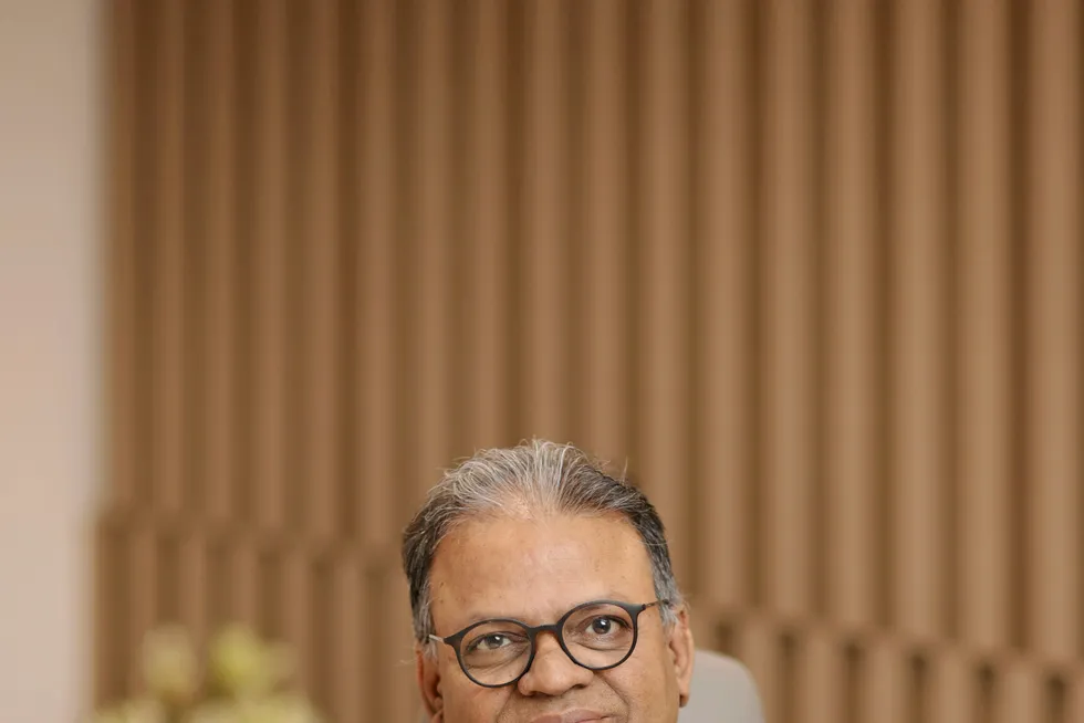 Flagship project: ONGC chief executive Arun Kumar Singh.