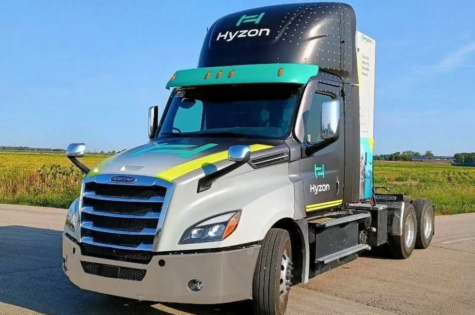 Hyzon starts series production of 200kW hydrogen-powered heavy-duty ...