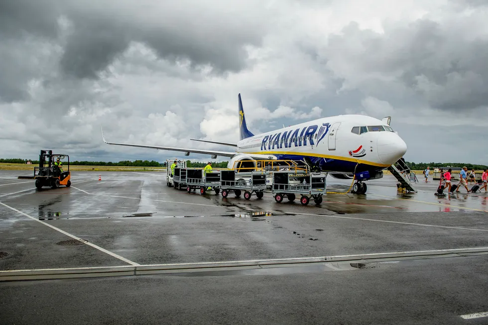 Ryanair fyller flyene bedre. Foto: Thomas Haugersveen