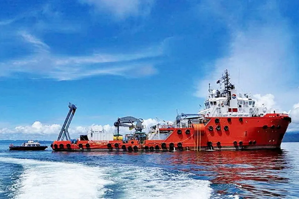 In the fleet: the offshore support vessel Miclyn Enterprise