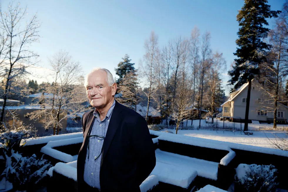 Mangemilliardær og investor Trond Mohn gjør kjapp gevinst på salget av DNBs hovedkontor i Bjørvika. Men ønsker ikke å skryte av det. Foto: Kristin Svorte