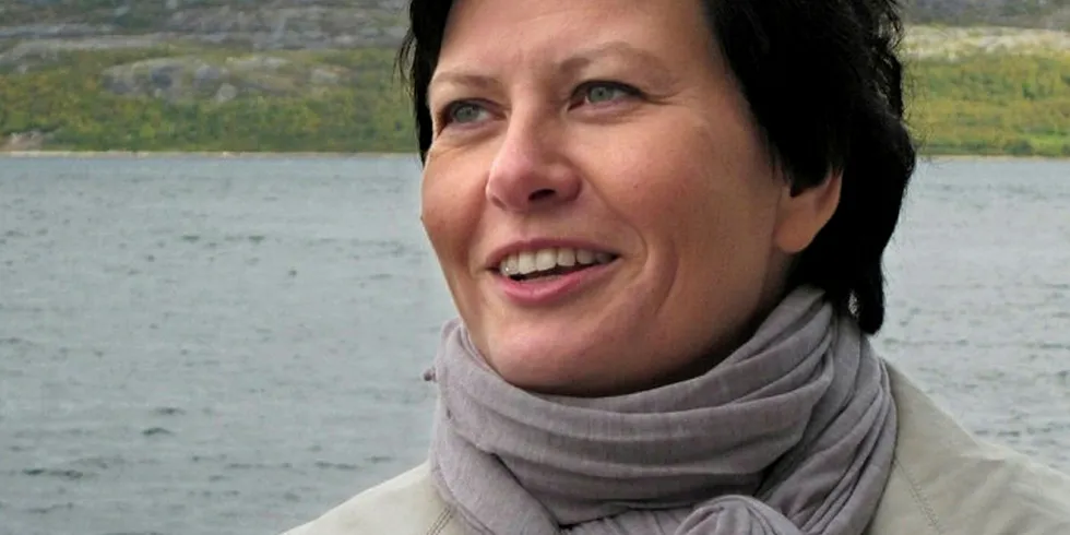 SØROVER: Helga Pedersen tar turen fra Finnmark til Oslo mandag, sammen med resten av Fjordfiskenemnda.