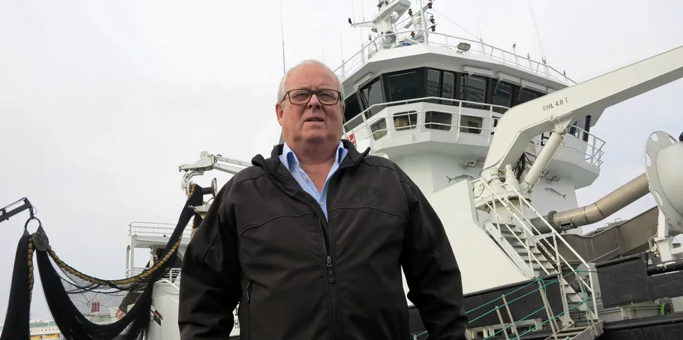 Reder Gullak Madsen er Danmarks rikeste fiskebåtreder. Han eier den danske pelagiske tråleren «Ruth».