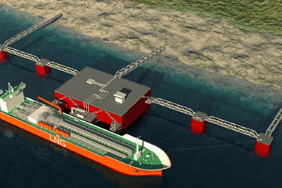 Floating an idea: an illustration of Sembcorp Marine's GraviFloat concept