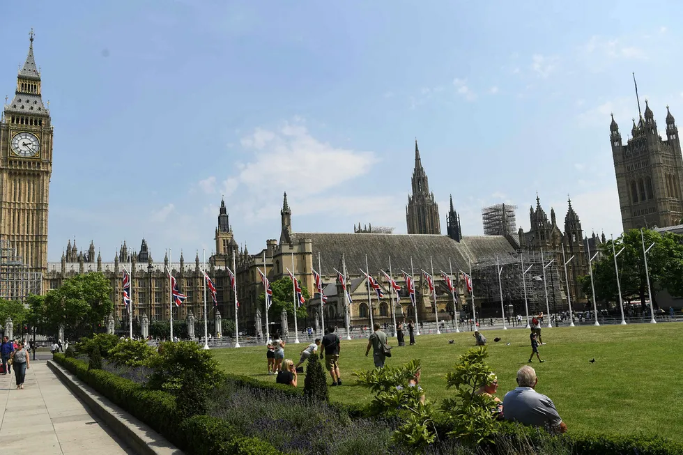 Det britiske parlamentet er epostfritt område, inntil videre, etter hackerangrep. Foto: PAUL ELLIS