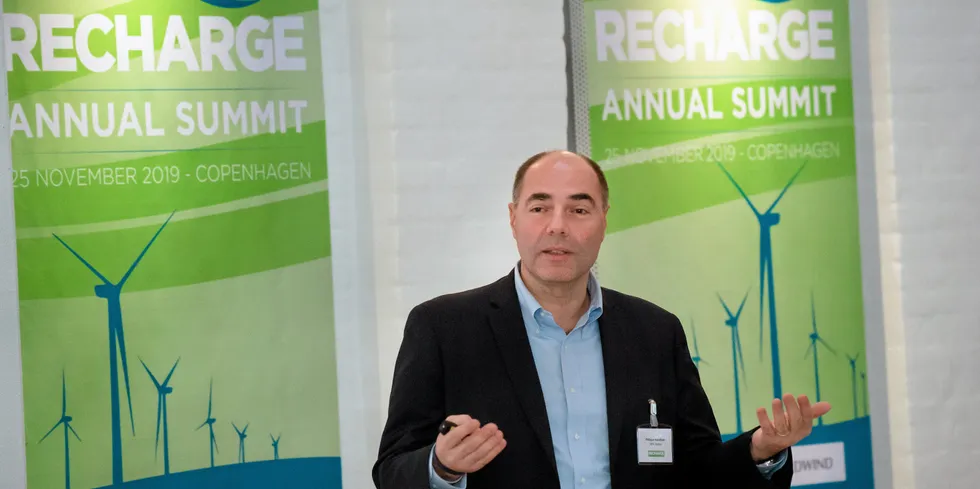 Philippe Kavafyan at a Recharge industry event.