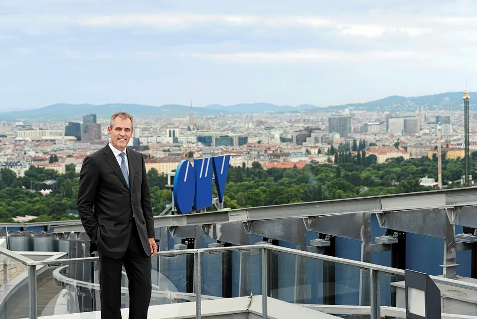 Opportunities on the horizon: OMV chief executive Rainer Seele