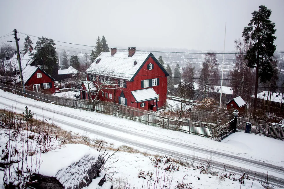 Støle-familien har solgt huset i Holmenkollen og flytter til Sveits.