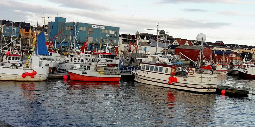 Havna i Vardø.