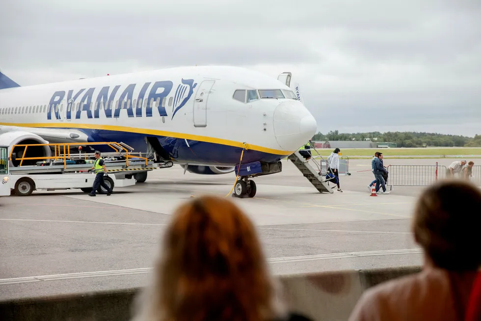 Ryanair fløy 14,1 millioner passasjerer i mai.