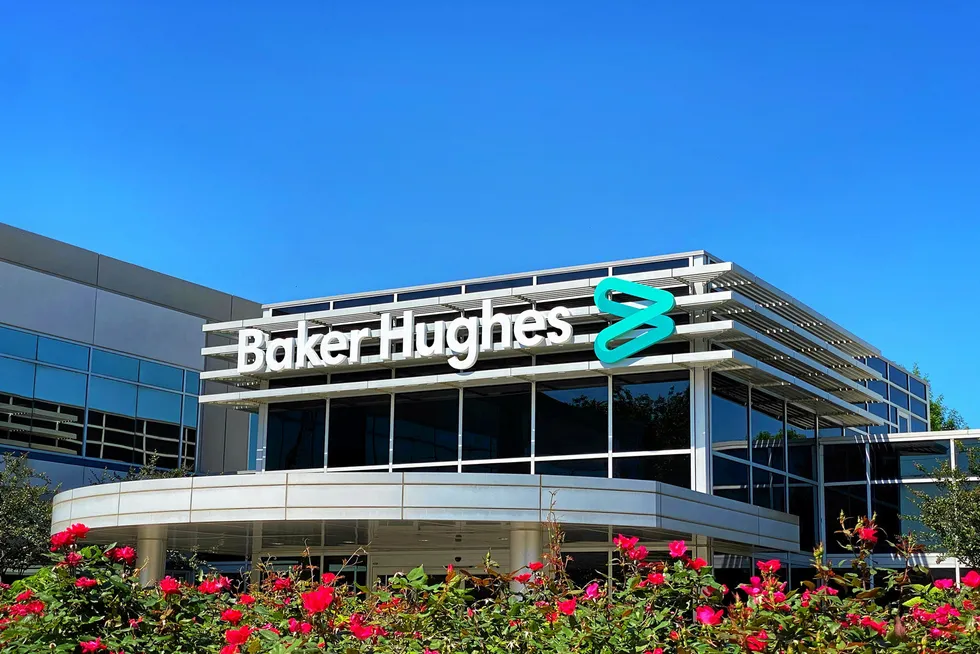 Looking forward: Baker Hughes said it expects double-digit revenue growth for its oilfield services segment in 2022