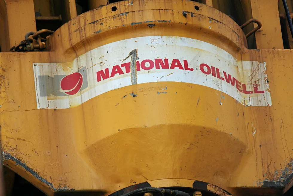 National Oilwell Varco logo NOV . .
