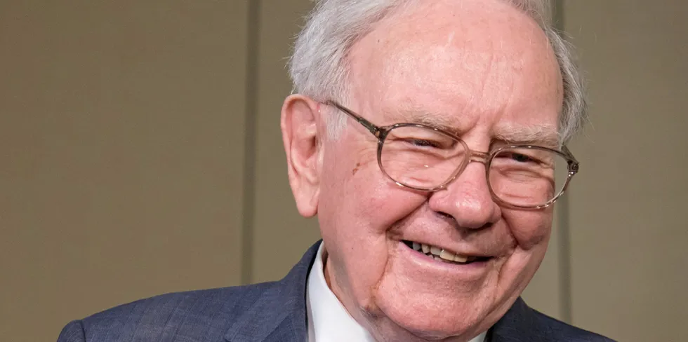 Excelsior Energy Capital's Faraday project has a 20-year offtake contract with a utility owned by Berkshire Hathaway whose CEO is Warren Buffett (pictured)