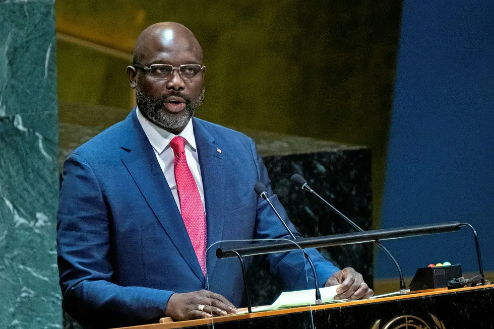 Signed and sealed: Liberia's President George Weah