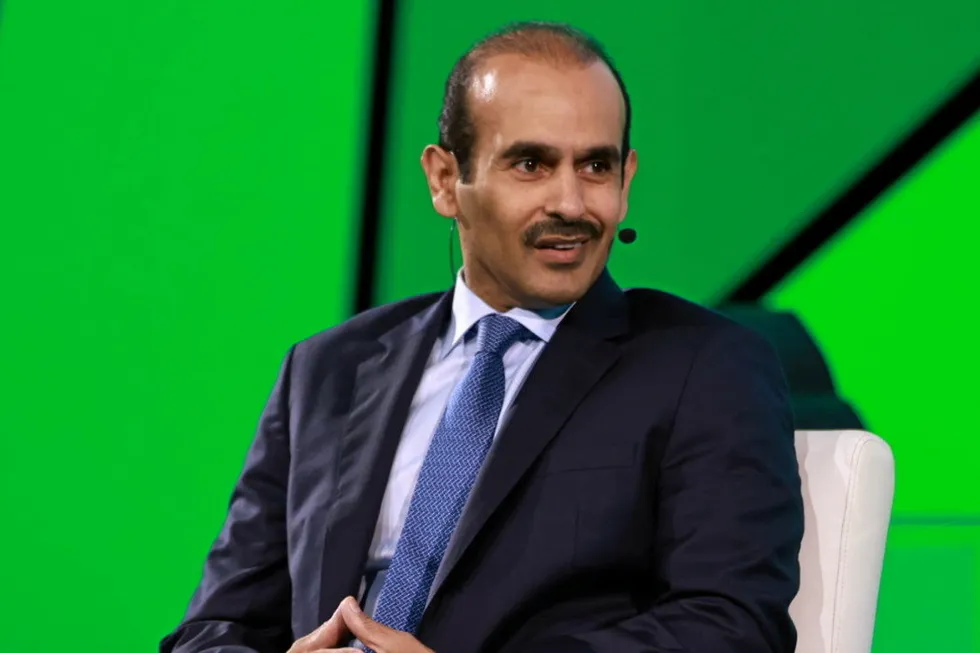 Stranded tankers: Saad Sherida Al Kaabi, chief executive of QatarEnergy.