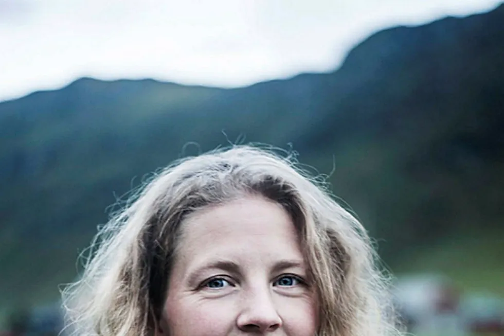 Marinbiolog Pia Ve Dahlen. Foto: Marte Haraldsen