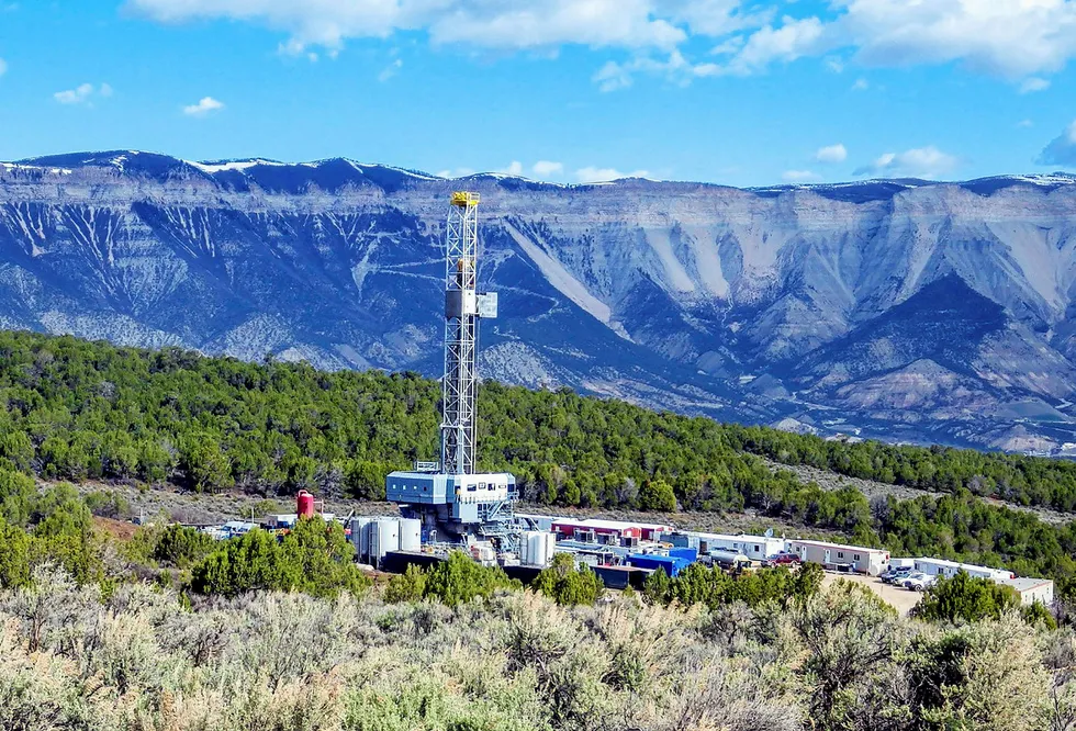 Challenging price environment: a Caerus Oil & Gas well site in Colorado