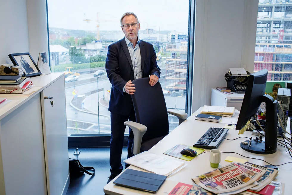 Sjefredaktør John Arne Markussen i Dagbladet kan snart kalle avisen han leder en abonnementsavis. Foto: Brian Cliff Olguin