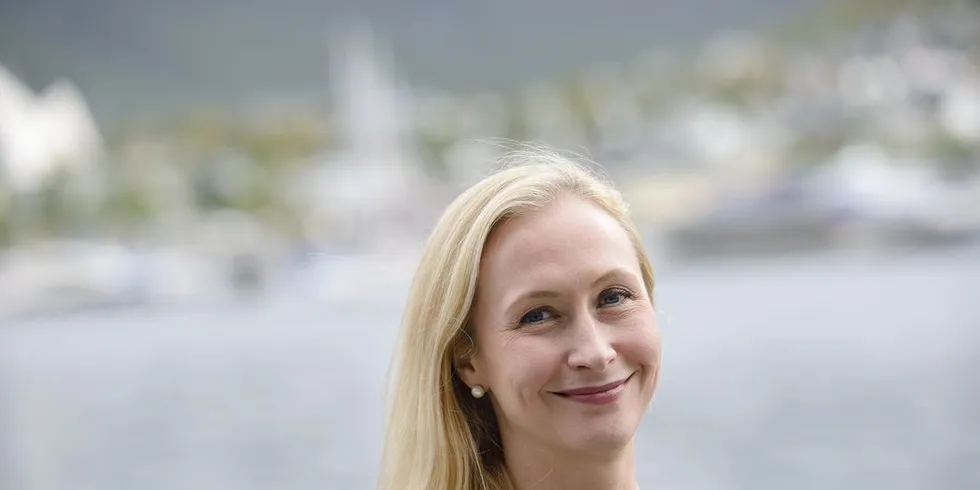 Renate Larsen, direktør i Sjømatrådet. Foto: Lars Åke Andersen, DN