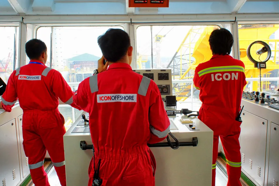 Workers: from Malaysia's Icon Offshore