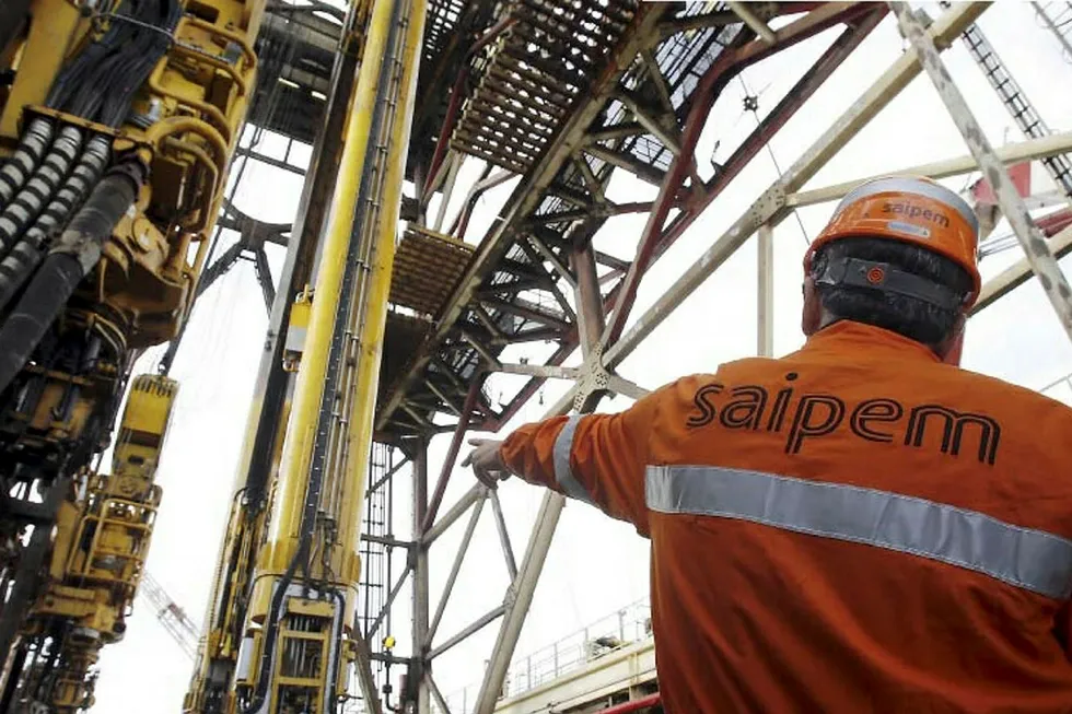 Saipem: the Italian contractor posted a loss for the first half of the year