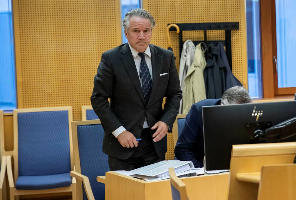 Ola Røthe, styreleder i Jool Markets, møtte onsdag i retten. Selskapet kjemper for å kunne fortsette driften i selskapet som vanlig.