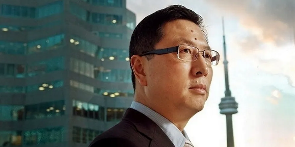 Canadian Solar chief executive Shawn Qu