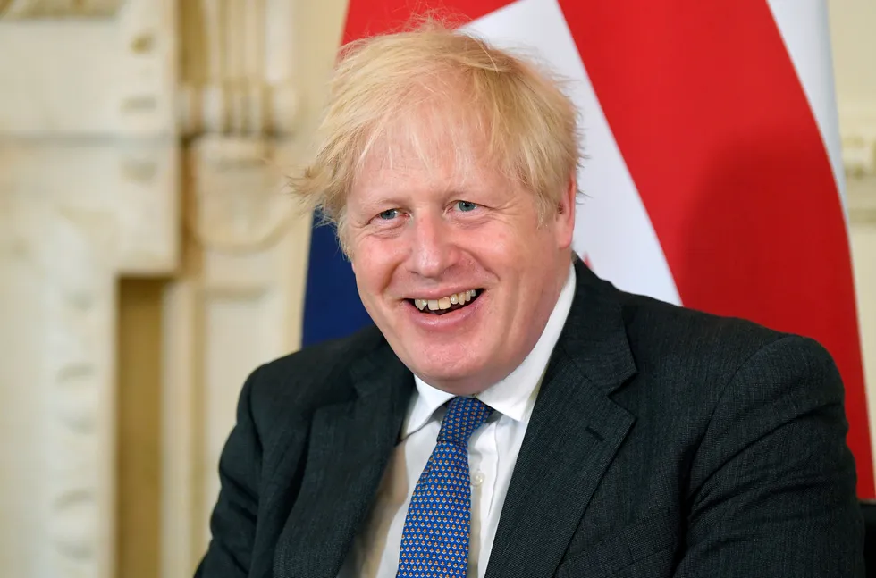 Foreign investment boost: UK Prime Minister Boris Johnson claims a pipeline of 56,000 jobs has been created since last year's launch of the government's Ten Point Plan
