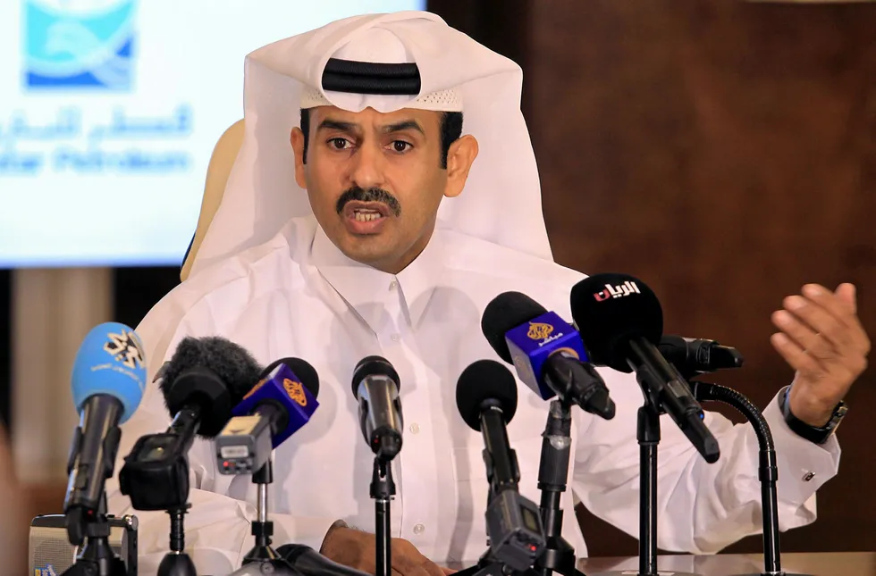 Looking to the future: QP chief executive Saad al-Kaabi