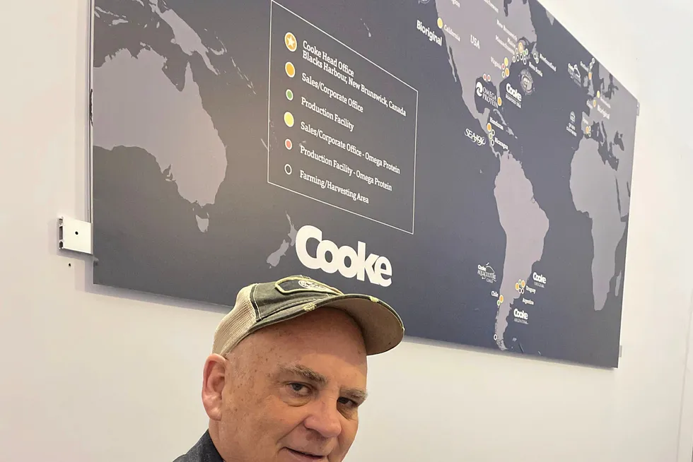 Glenn Cooke, CEO of Cooke, continue to look for ways to build his $2 billion seafood empire.