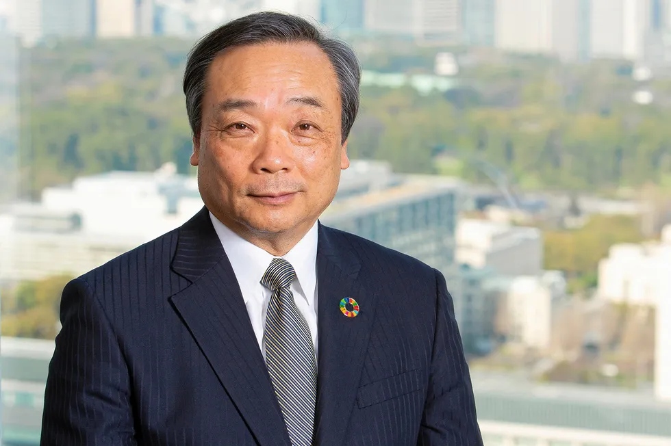 Looking after Ichthys: Inpex chief executive Takayuki Ueda.