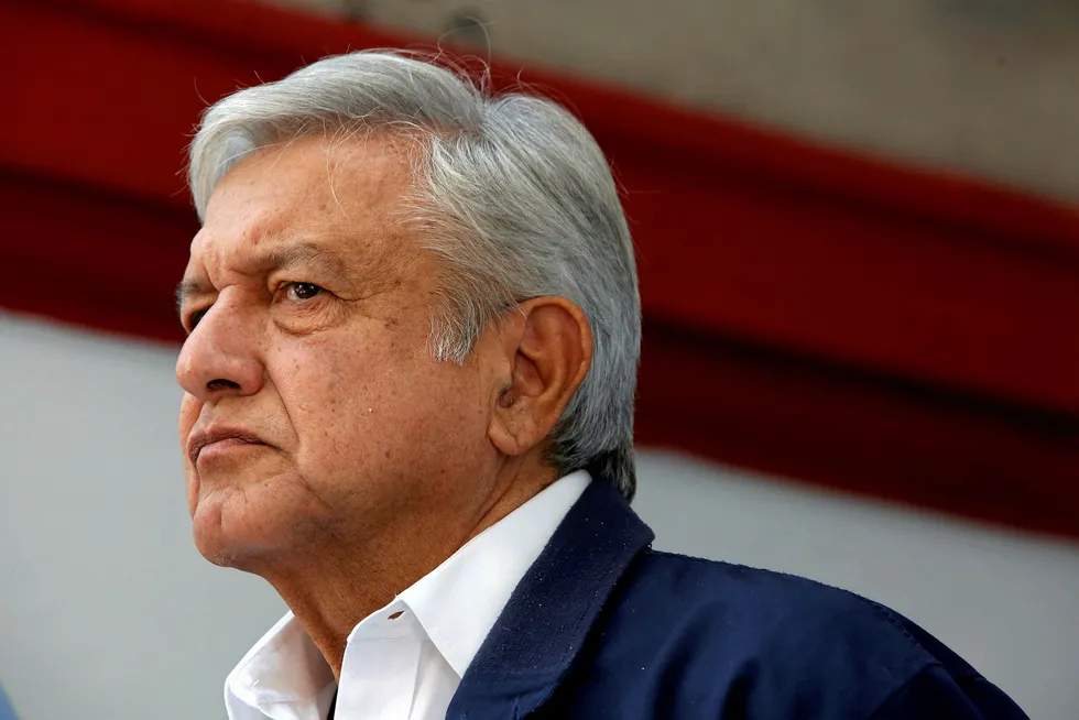New administration: Mexico's president-elect Andres Manuel Lopez Obrador