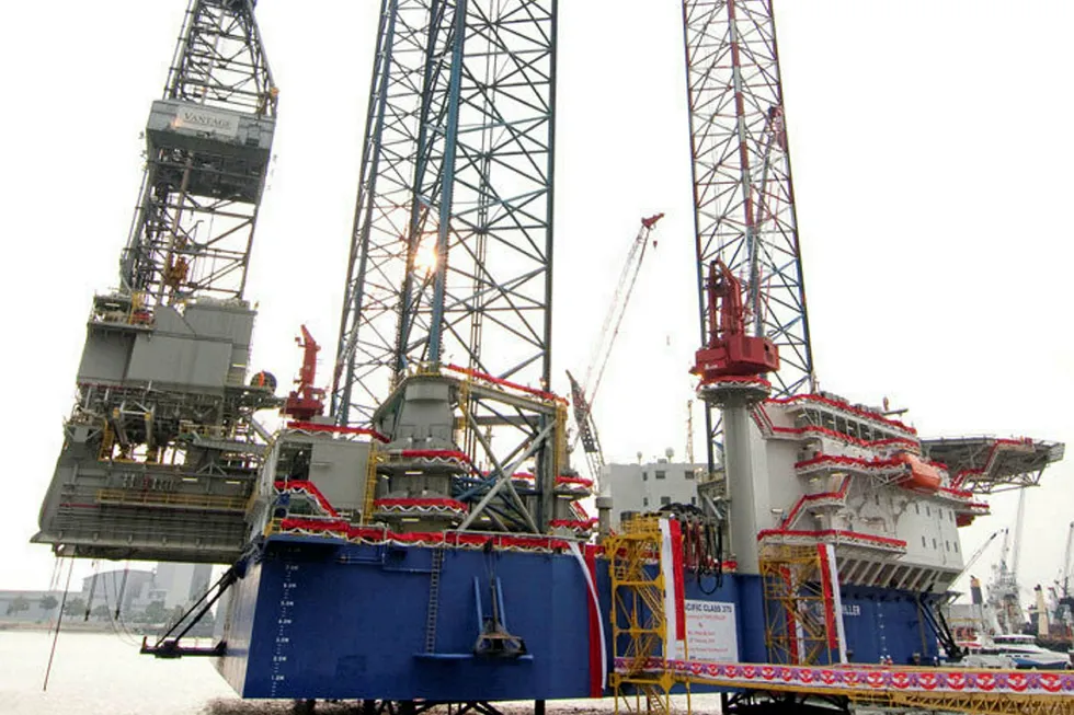 Vantage jack-up: Tower has signed a rig contract to drill the NJOM-3 probe off Cameroon next year