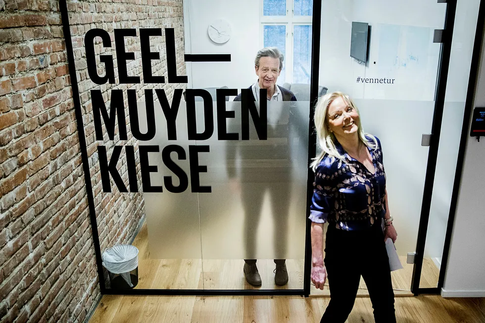 Hans Geelmuyden ansetter Nina Riibe som ny norgessjef i Geelmuyden Kiese. Foto: Per Thrana