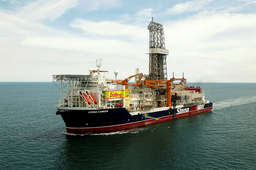On the money: the drillship Stena Carron has been drilling for ExxonMobil and its partners off Guyana