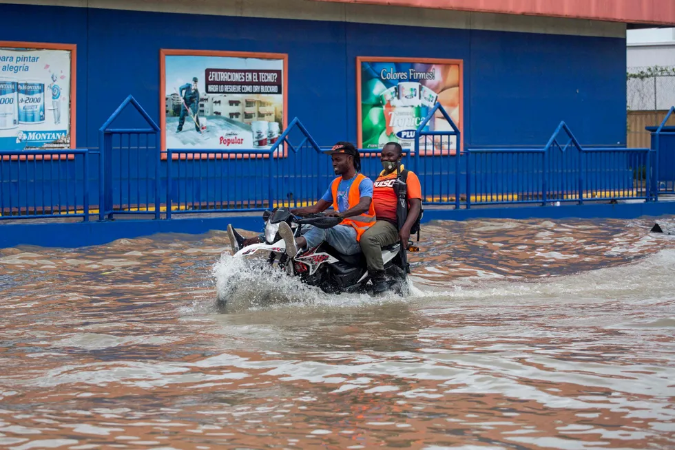 Flash floods: Tropical Storm Grace hit Santo Domingo, capital of the Dominican Republic, in August